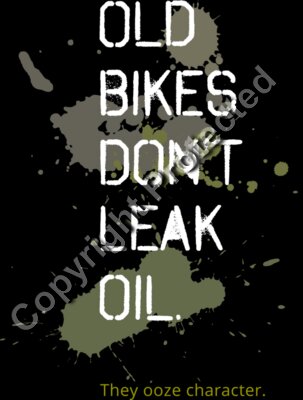 Leak oil